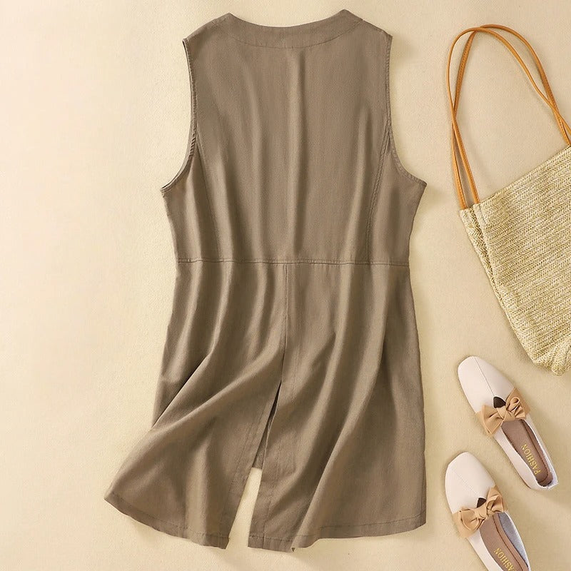 Mya | Linen Vest