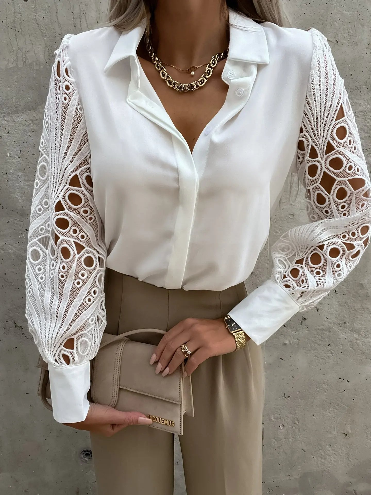 Ella | Chiffon Sleeve Blouse