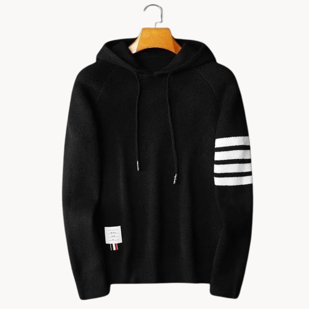Lucian | Hooded Knit Sweater