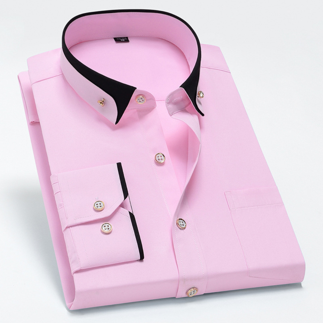 Dual Tone Long Sleeve Shirt