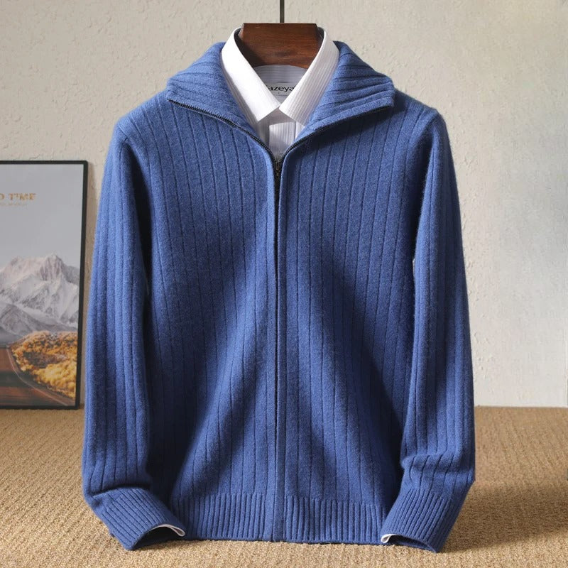 Nordic Ridge Ribbed Sweater