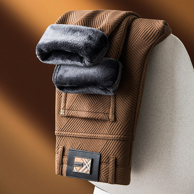 Jacquard Knit Trousers