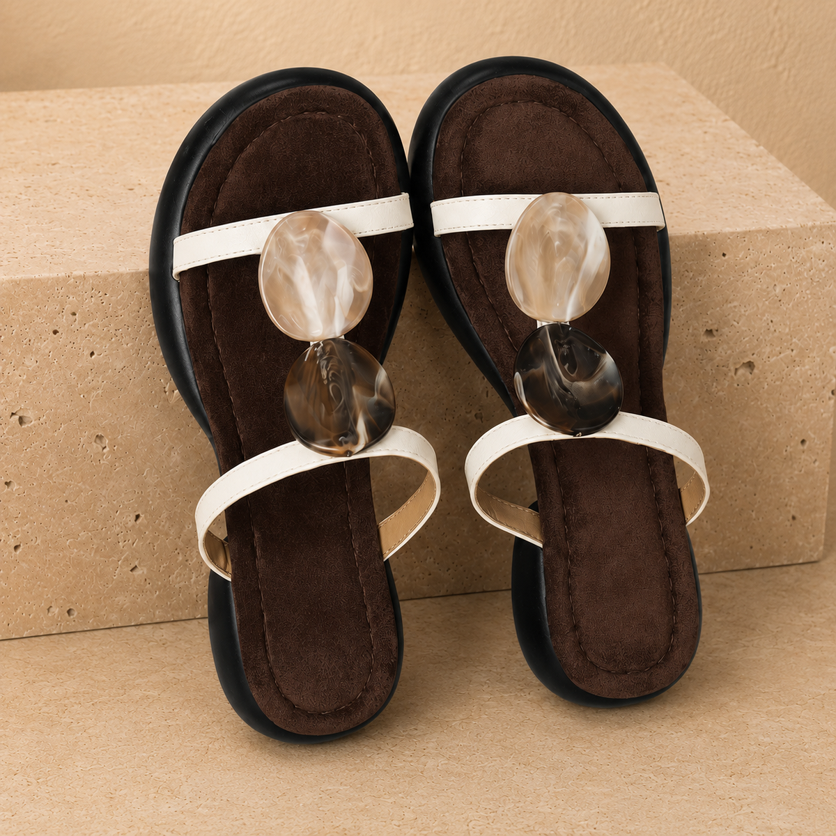 Capri Stone Sandal