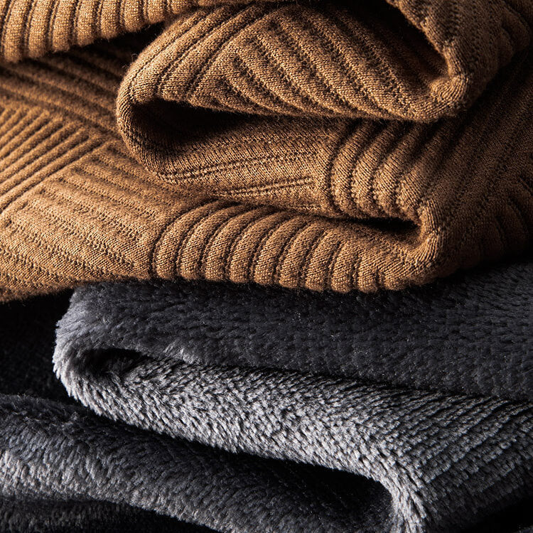 Jacquard Knit Trousers