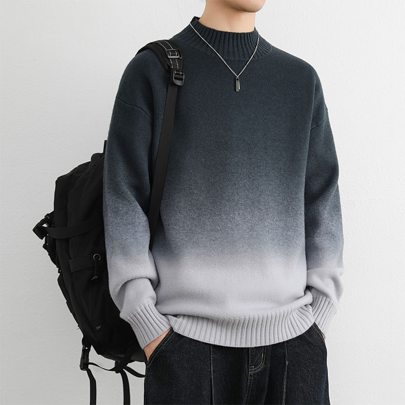 Mélange Knit Crewneck