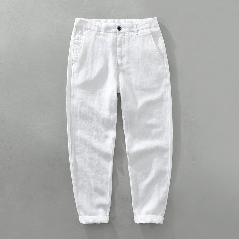 Regal Linen Trousers