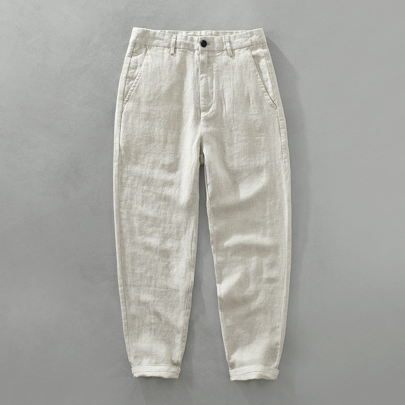 Regal Linen Trousers