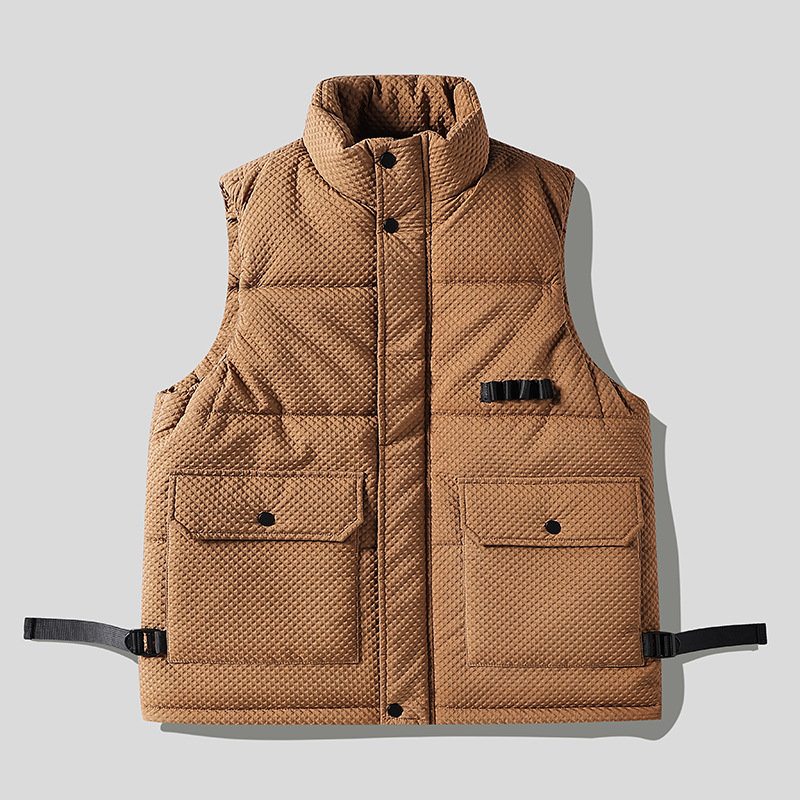 Side Strapped Waffle Vest