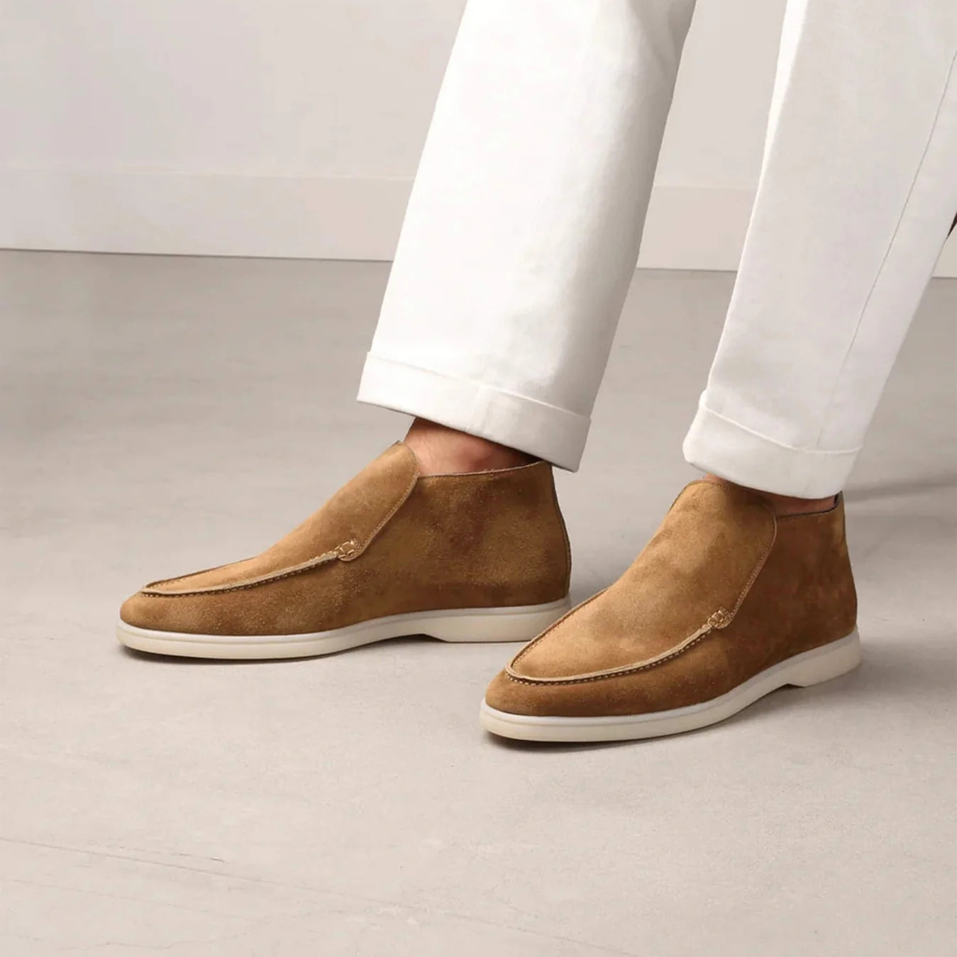 Milano Suede Slip-Ons