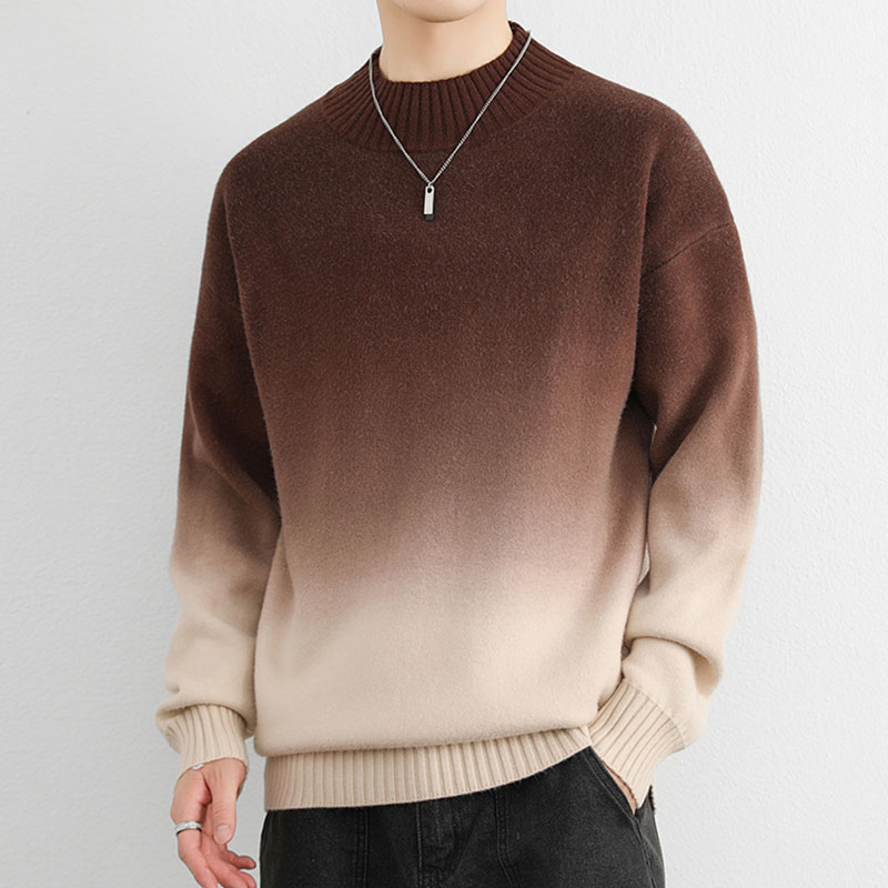Mélange Knit Crewneck