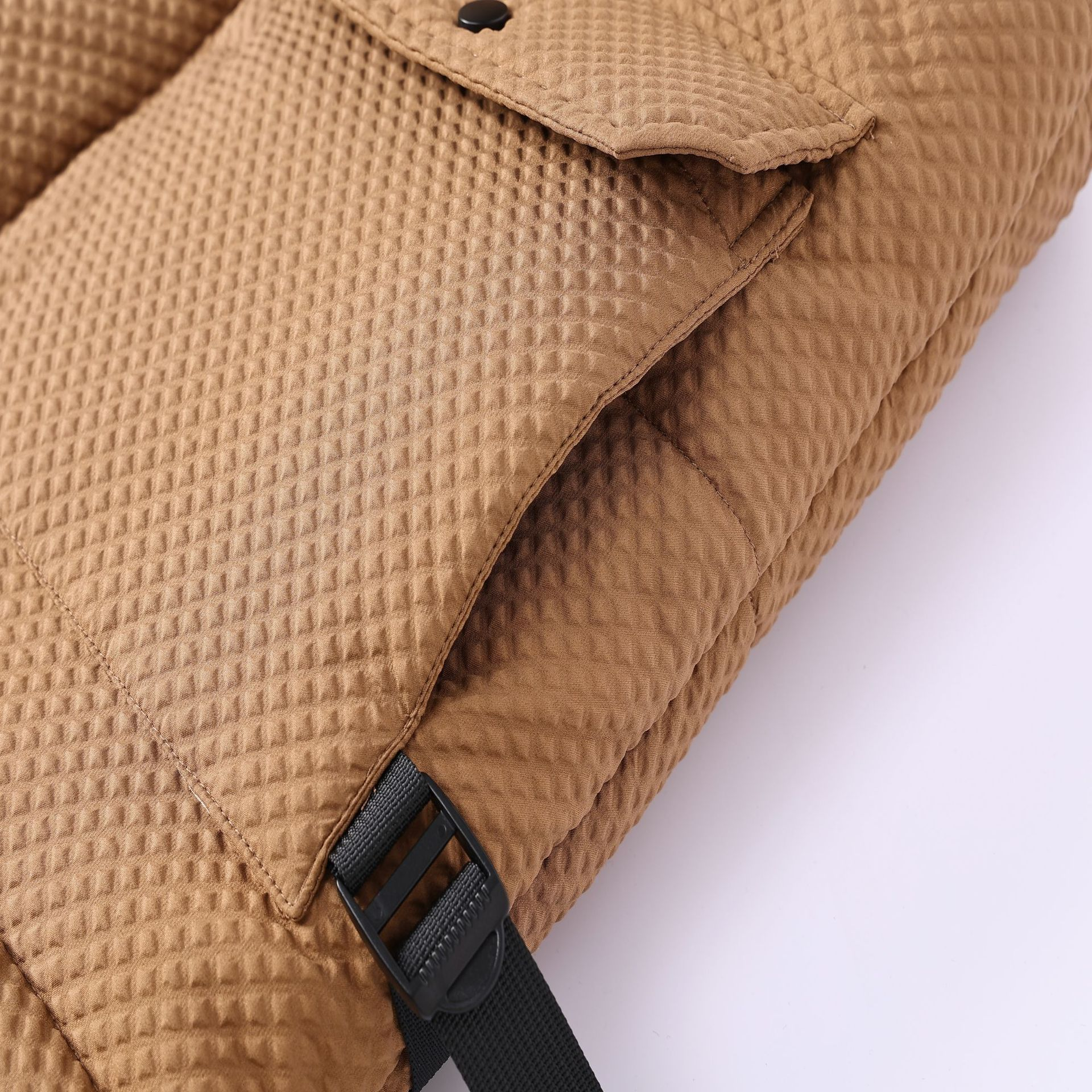 Side Strapped Waffle Vest