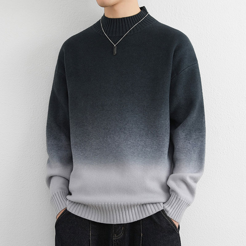 Mélange Knit Crewneck