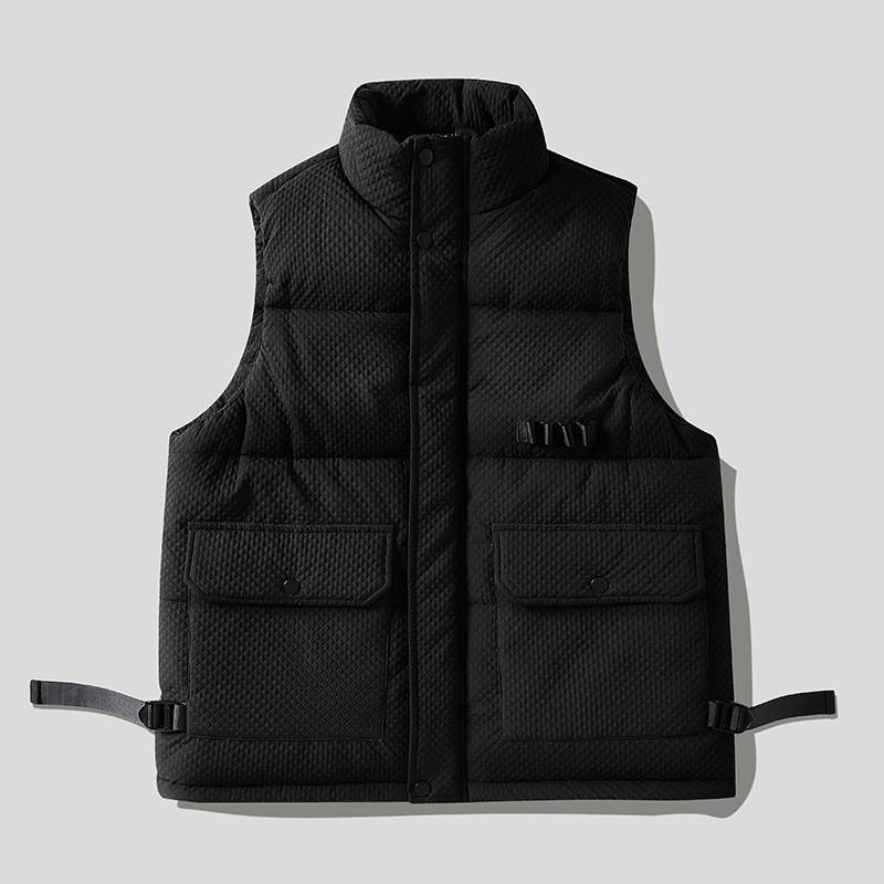 Side Strapped Waffle Vest