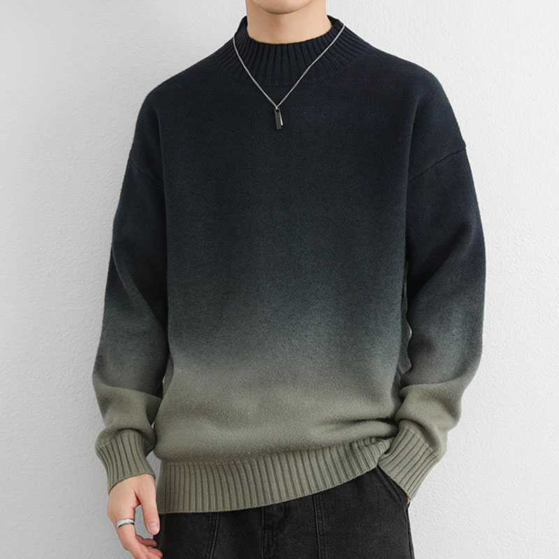 Mélange Knit Crewneck
