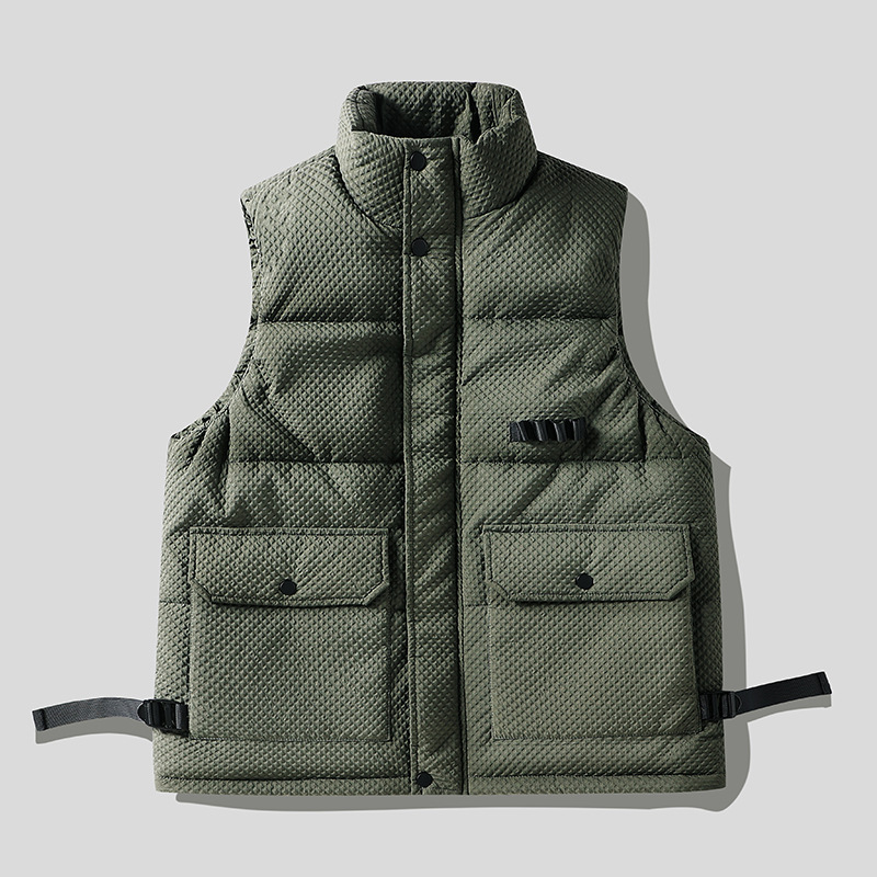 Side Strapped Waffle Vest