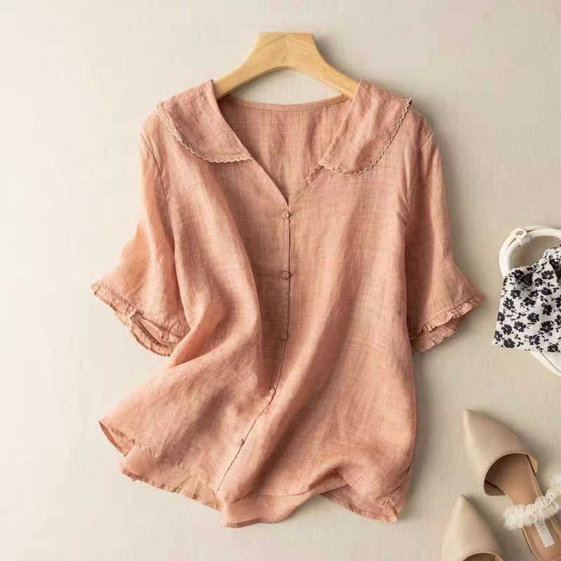 Lacy | Linen Blouse