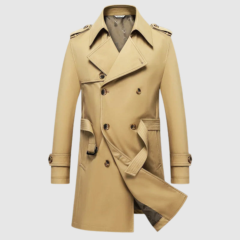 marylebone | Double-Breasted Overcoat