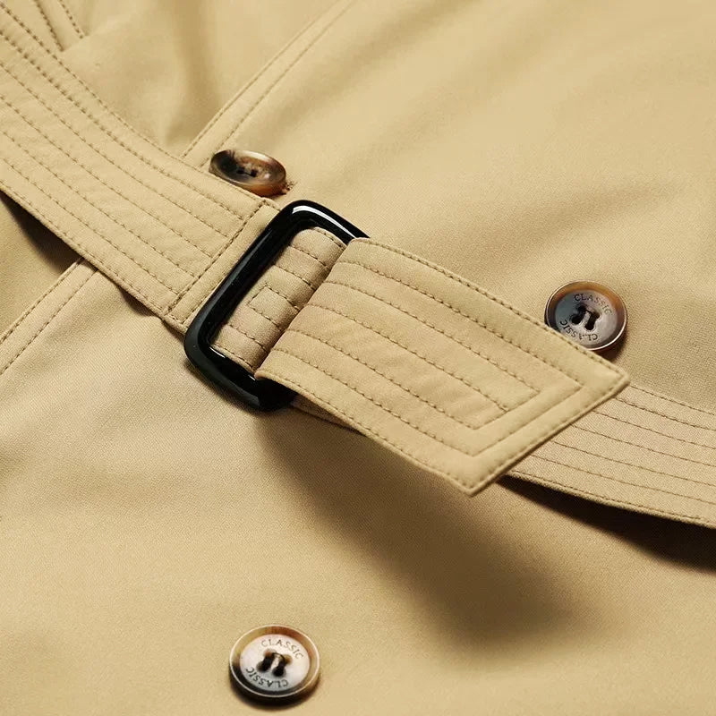 marylebone | Double-Breasted Overcoat