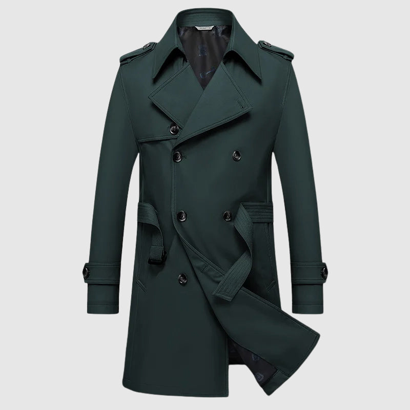 marylebone | Double-Breasted Overcoat