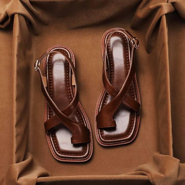 Ella | Cross Sandals