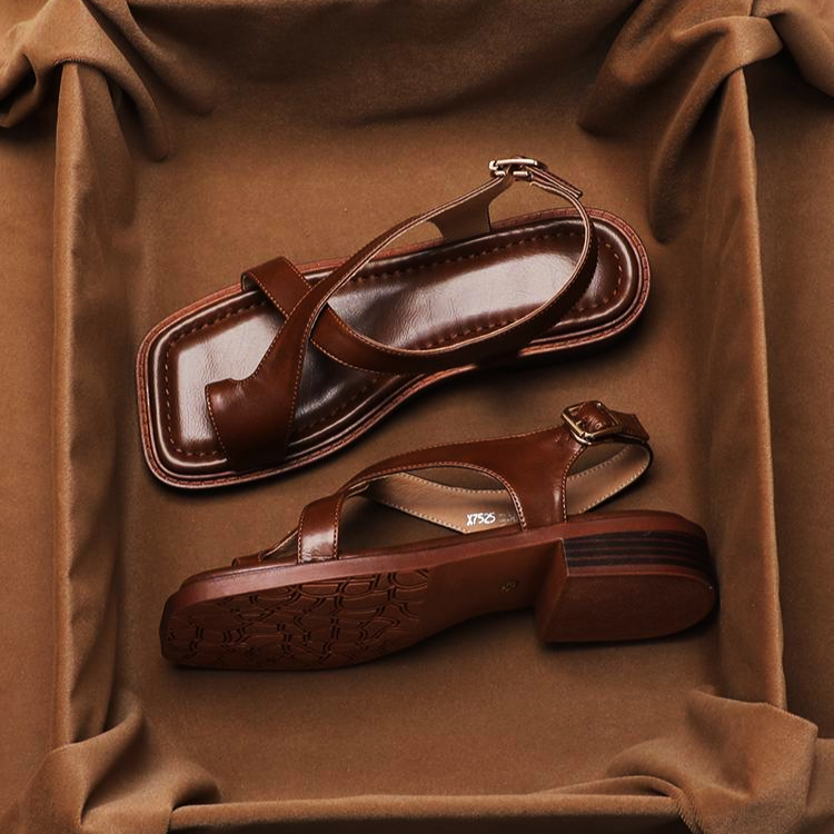 Ella | Cross Sandals