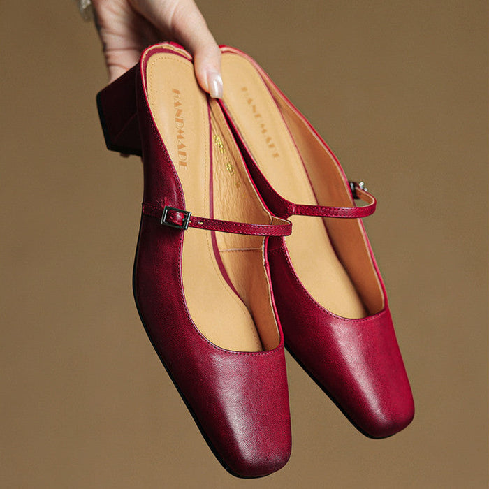 Éclat | Leather Mules