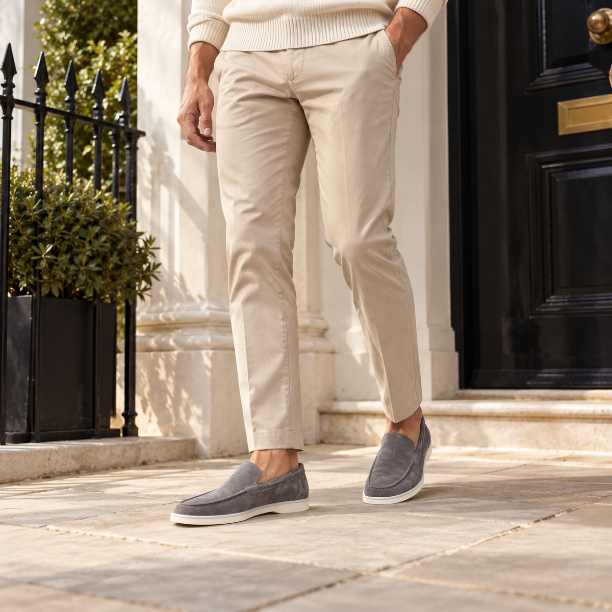 Milano Suede Slip-On Loafer