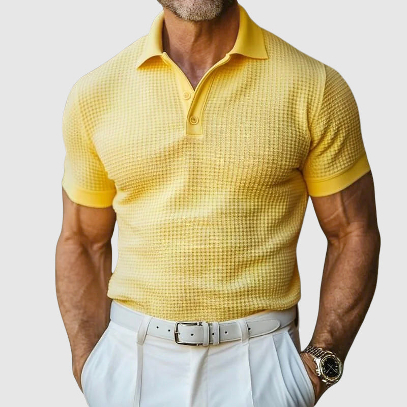 Textured Polo Shirt