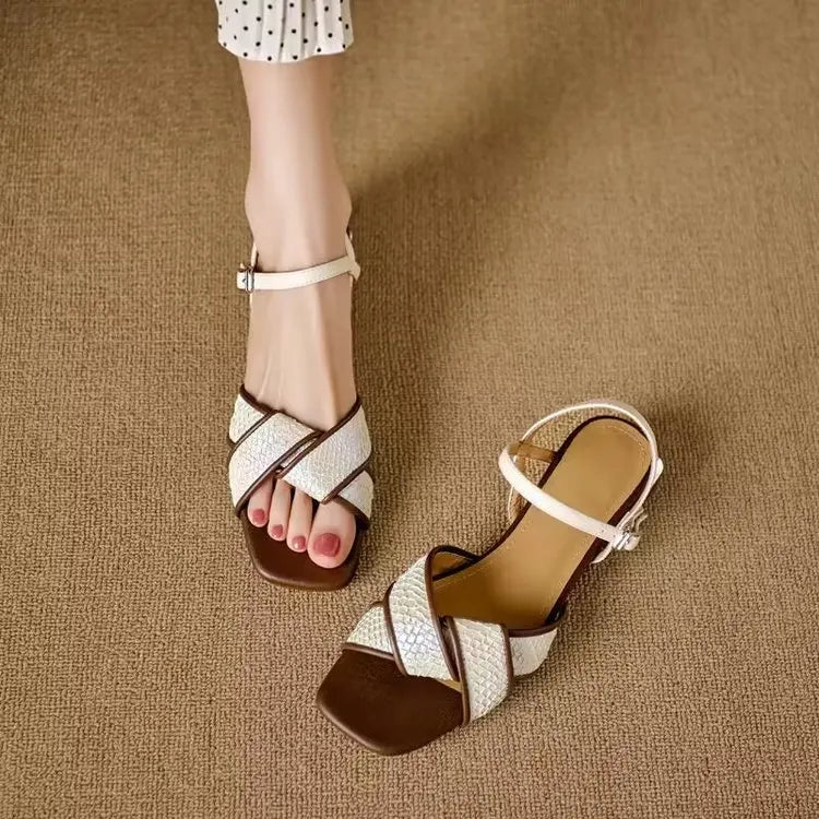 Lina | Braided Sandals