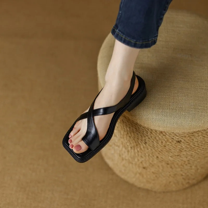 Ella | Cross Sandals