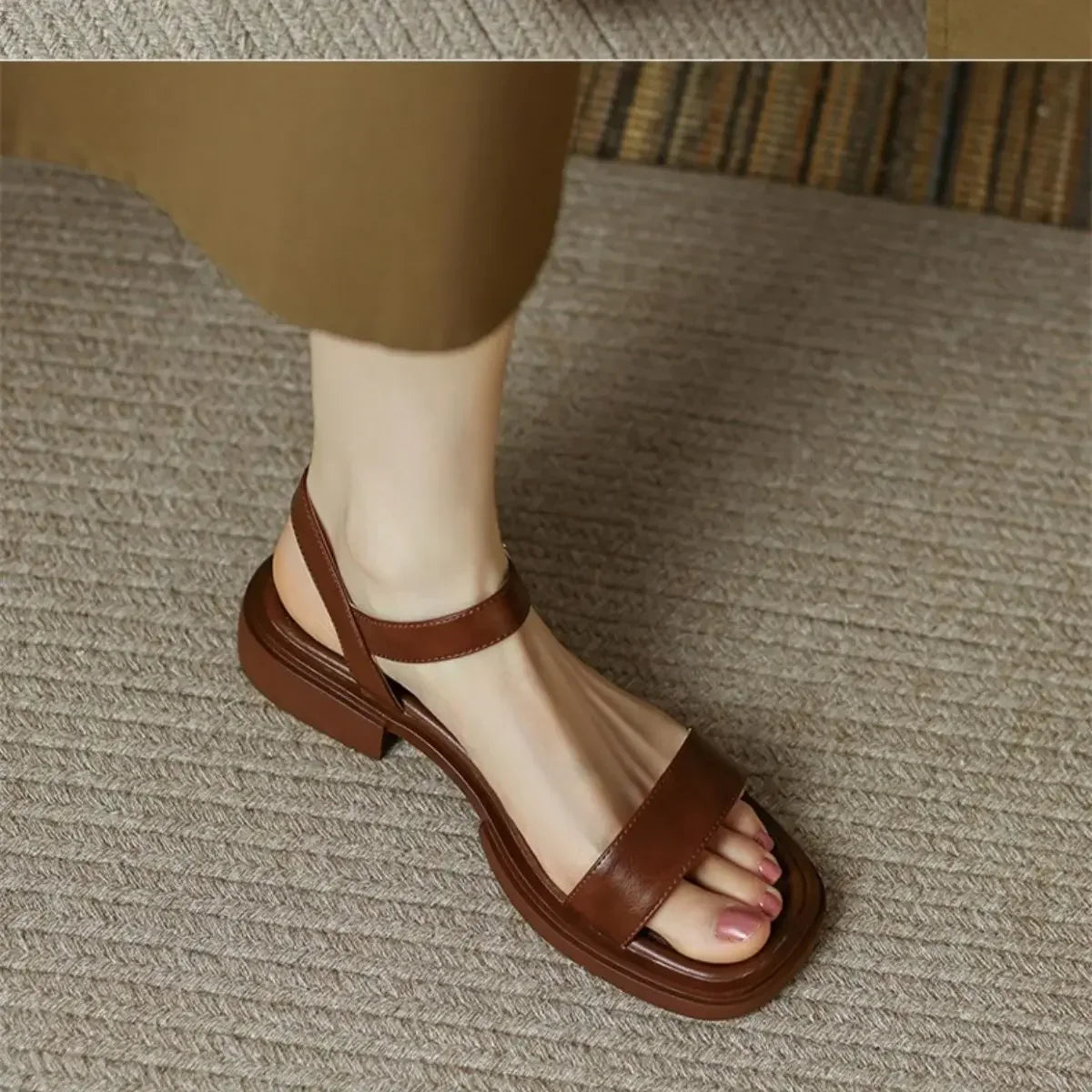 Aria | Buckle Strap Sandals