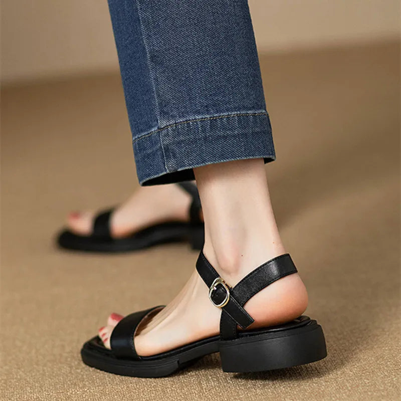 Aria | Buckle Strap Sandals
