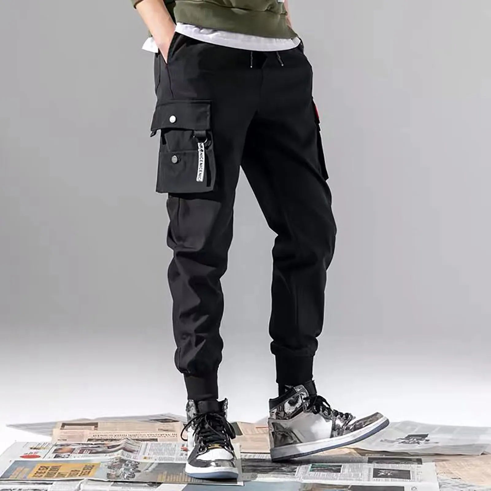 Mens Cargo Tactical Trousers