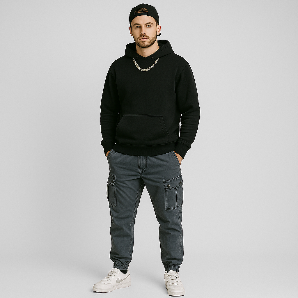 Cotton Cargo Trousers