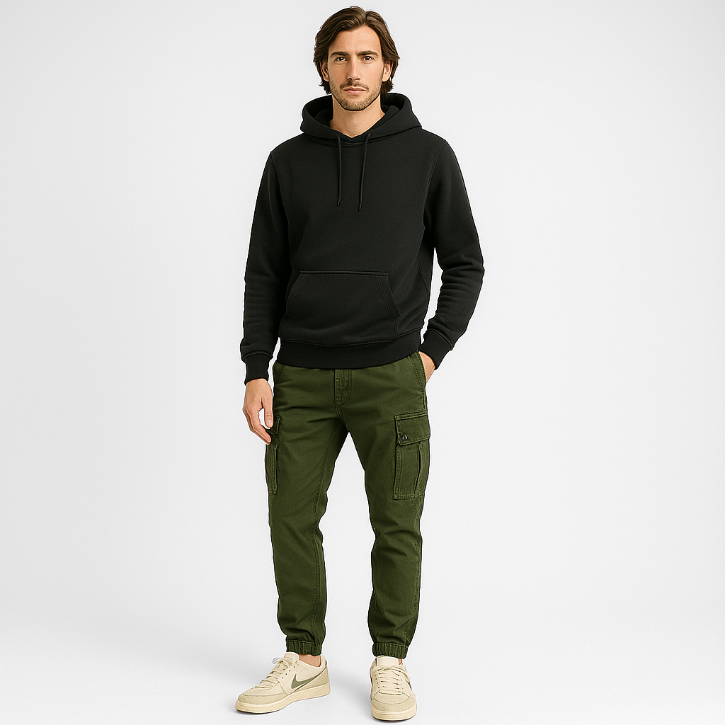 Cotton Cargo Trousers