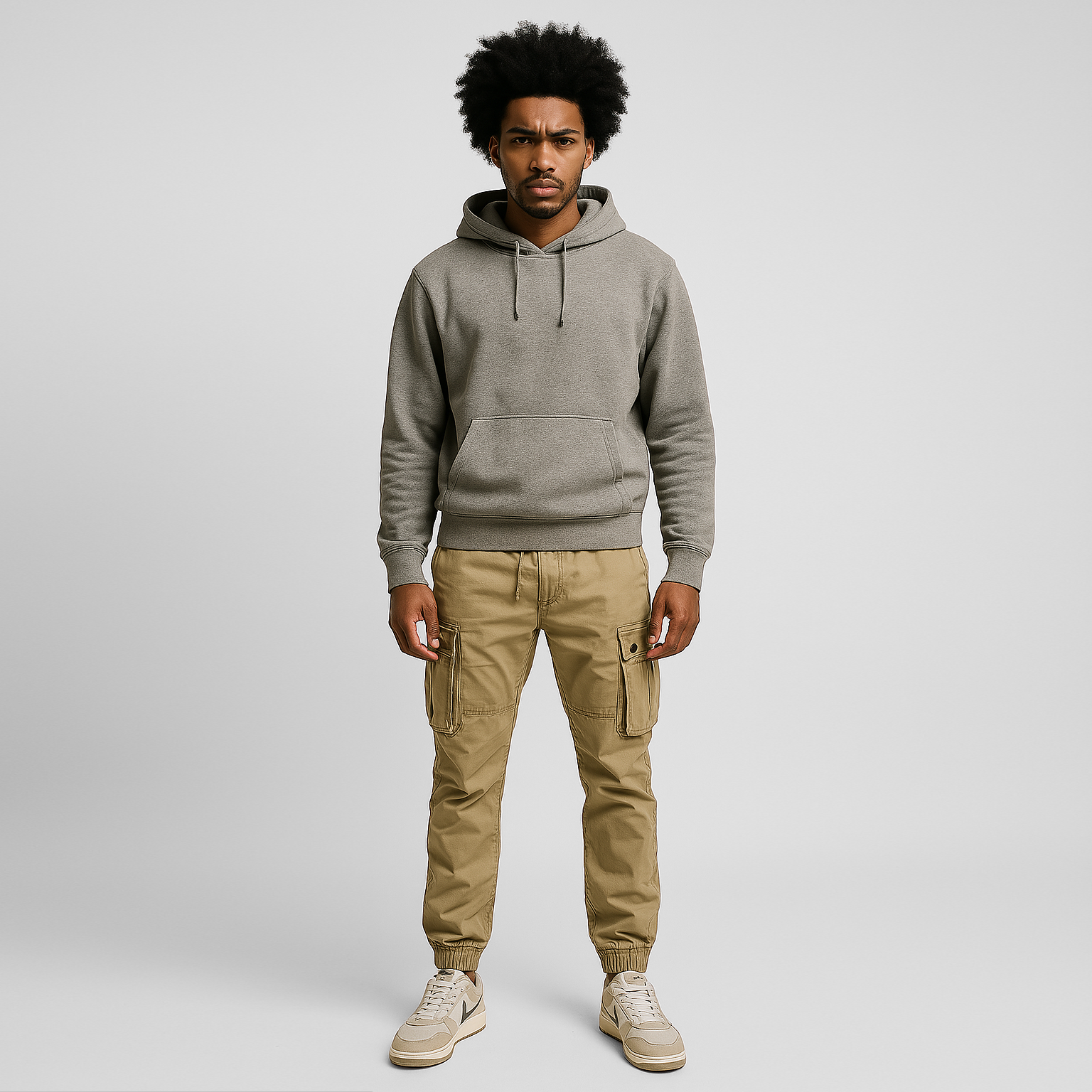 Cotton Cargo Trousers