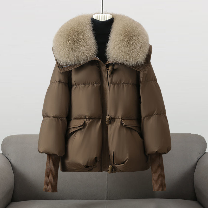 Fur Padded Down Jacket