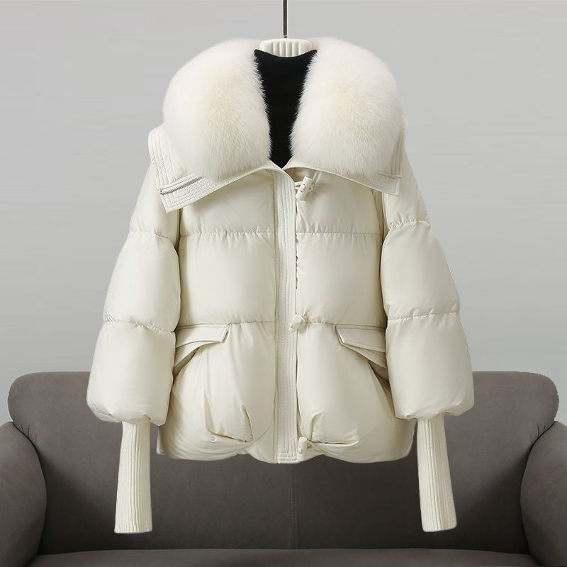 Fur Padded Down Jacket