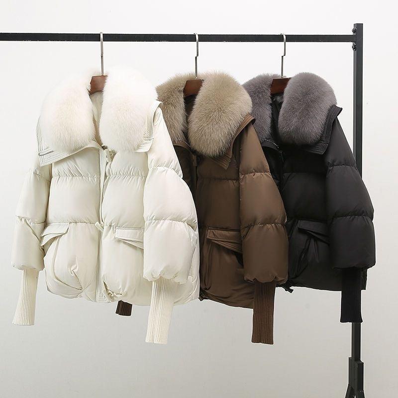 Fur Padded Down Jacket