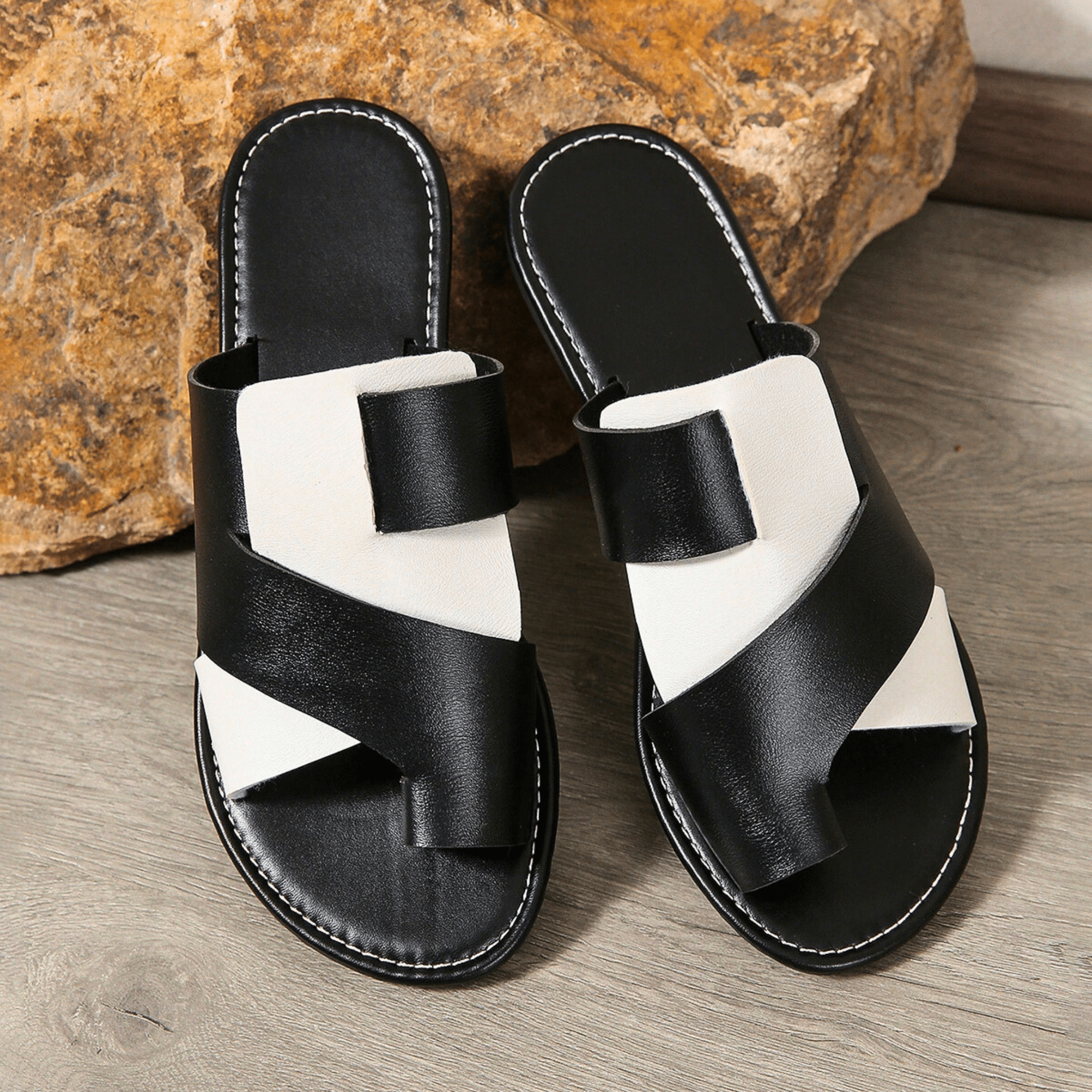 Two-Toned Sandals