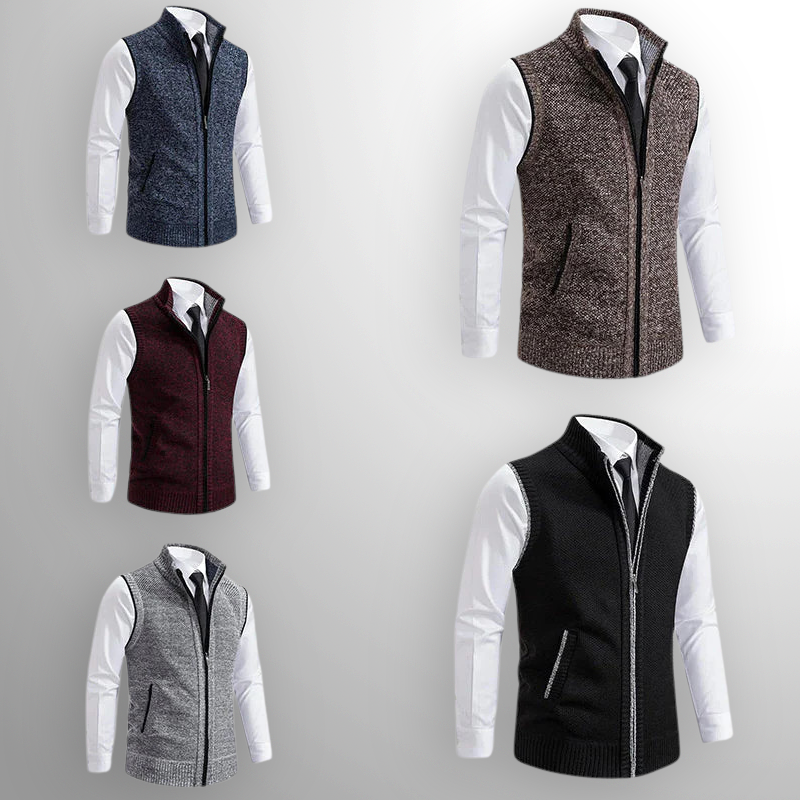 Heritage | Full-Zip Sweater Vest