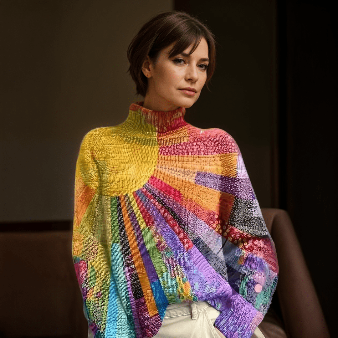 Multicolor Cozy Sweater