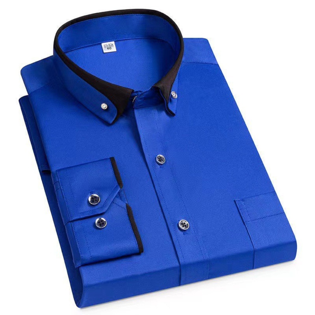 Dual Tone Long Sleeve Shirt