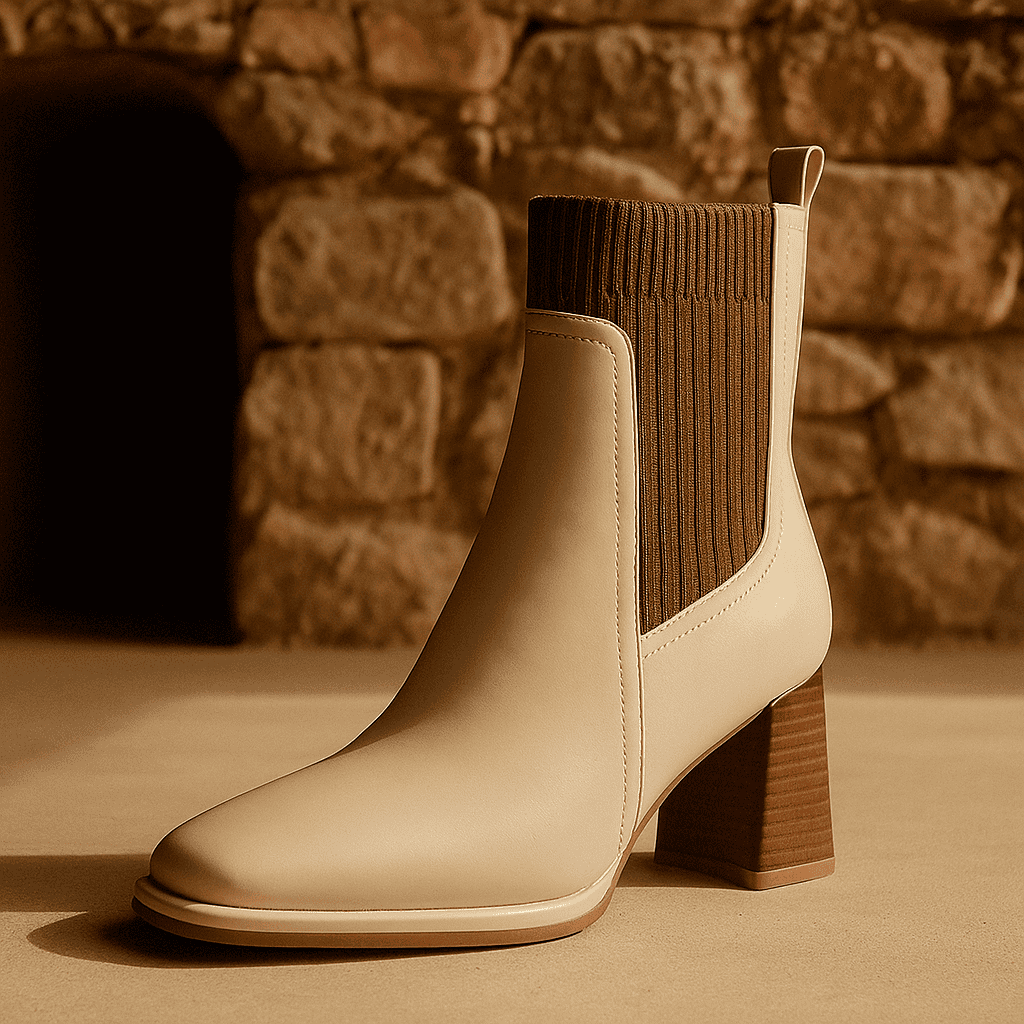 Olivia Knit Ankle Boots