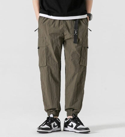 SECTIOND™ | NYLON CUFFED TROUSERS