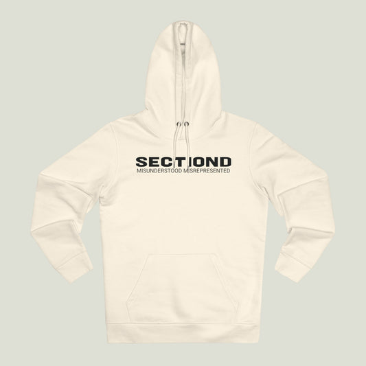 SECTIOND ESSENTIAL HOODIE - NATURAL RAW