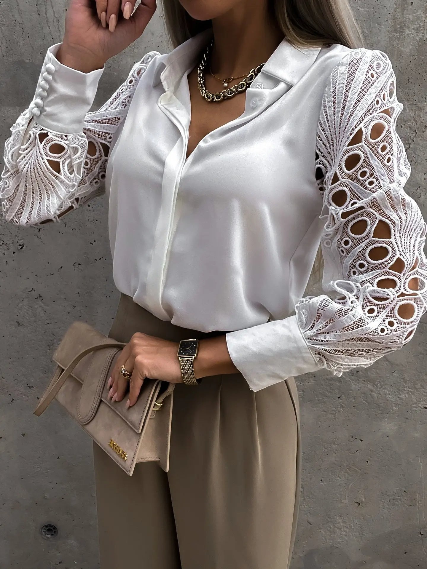 Ella | Chiffon Sleeve Blouse