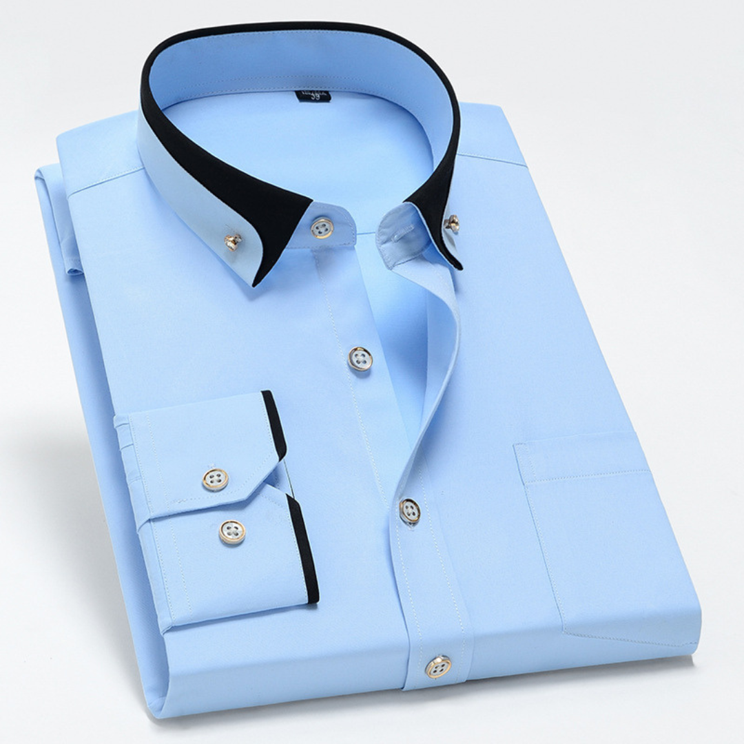 Dual Tone Long Sleeve Shirt