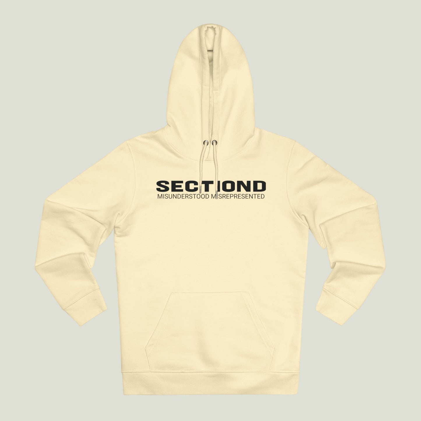 SECTIOND ESSENTIAL HOODIE - BUTTER