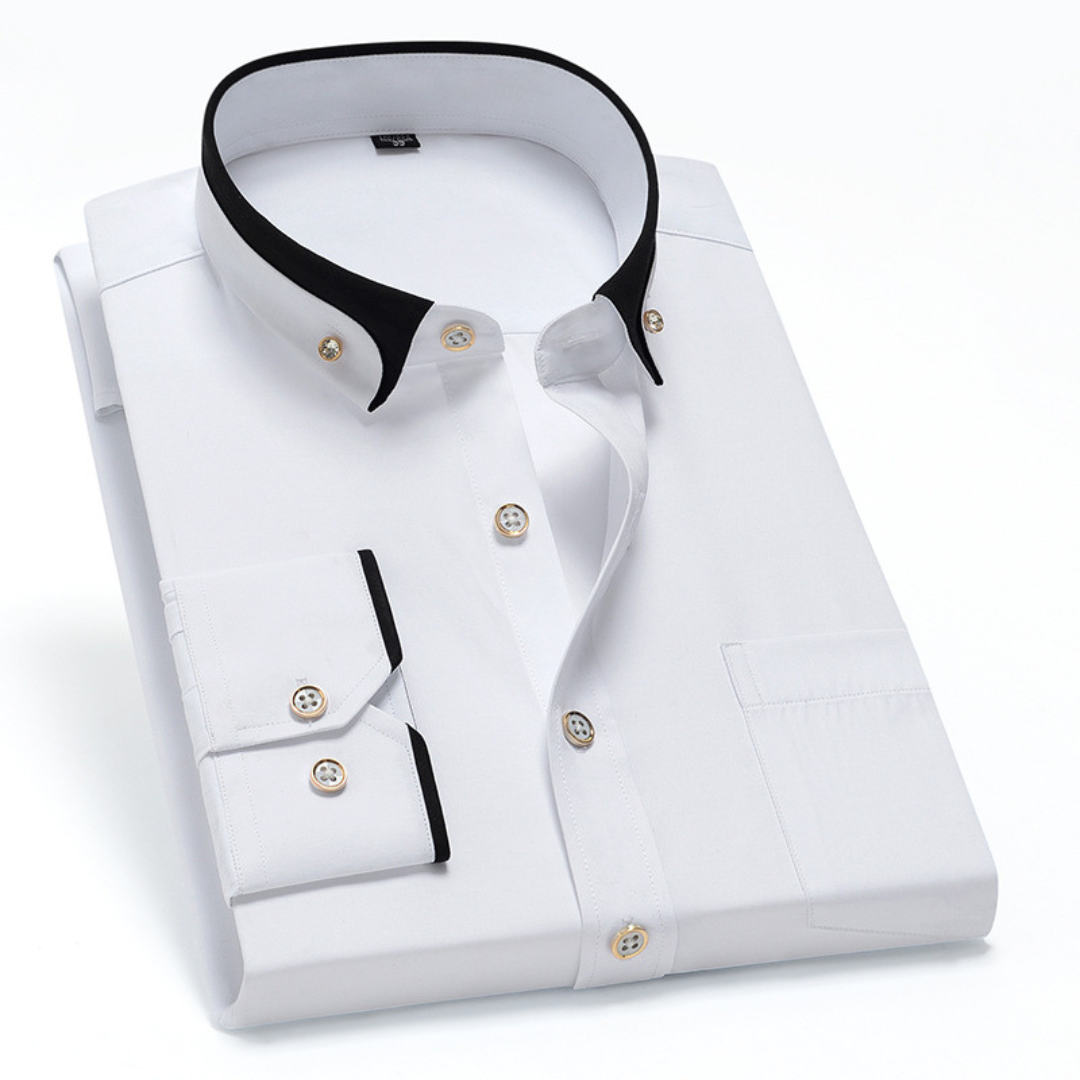 Dual Tone Long Sleeve Shirt